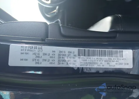 2018 Jeep Grand Cherokee Altitude 4X4 из США, поврежденный, VIN 1C4RJFAG0JC263267